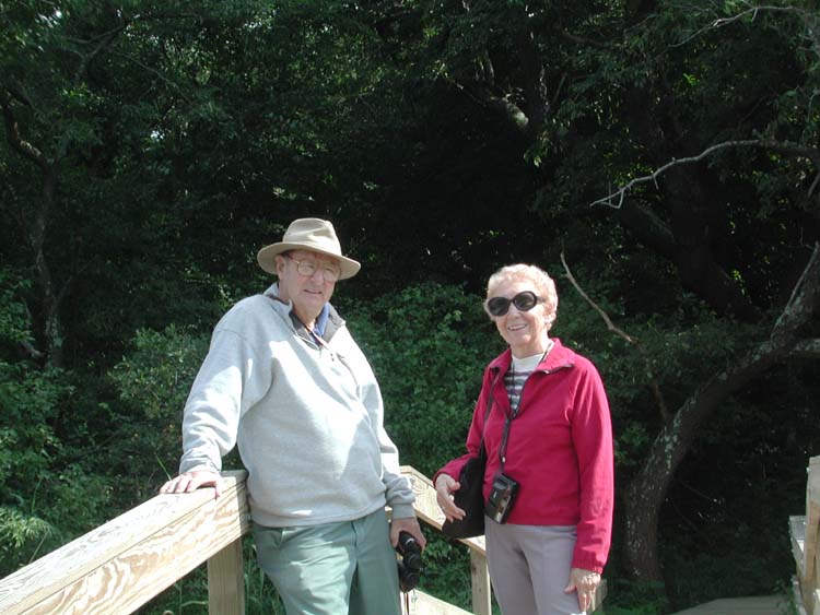 Mom and Dad on Dwyer Farm bridge.jpg 70.5K
